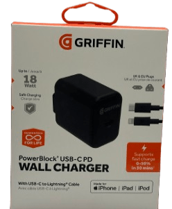 Type C to iPhone plug and Cables